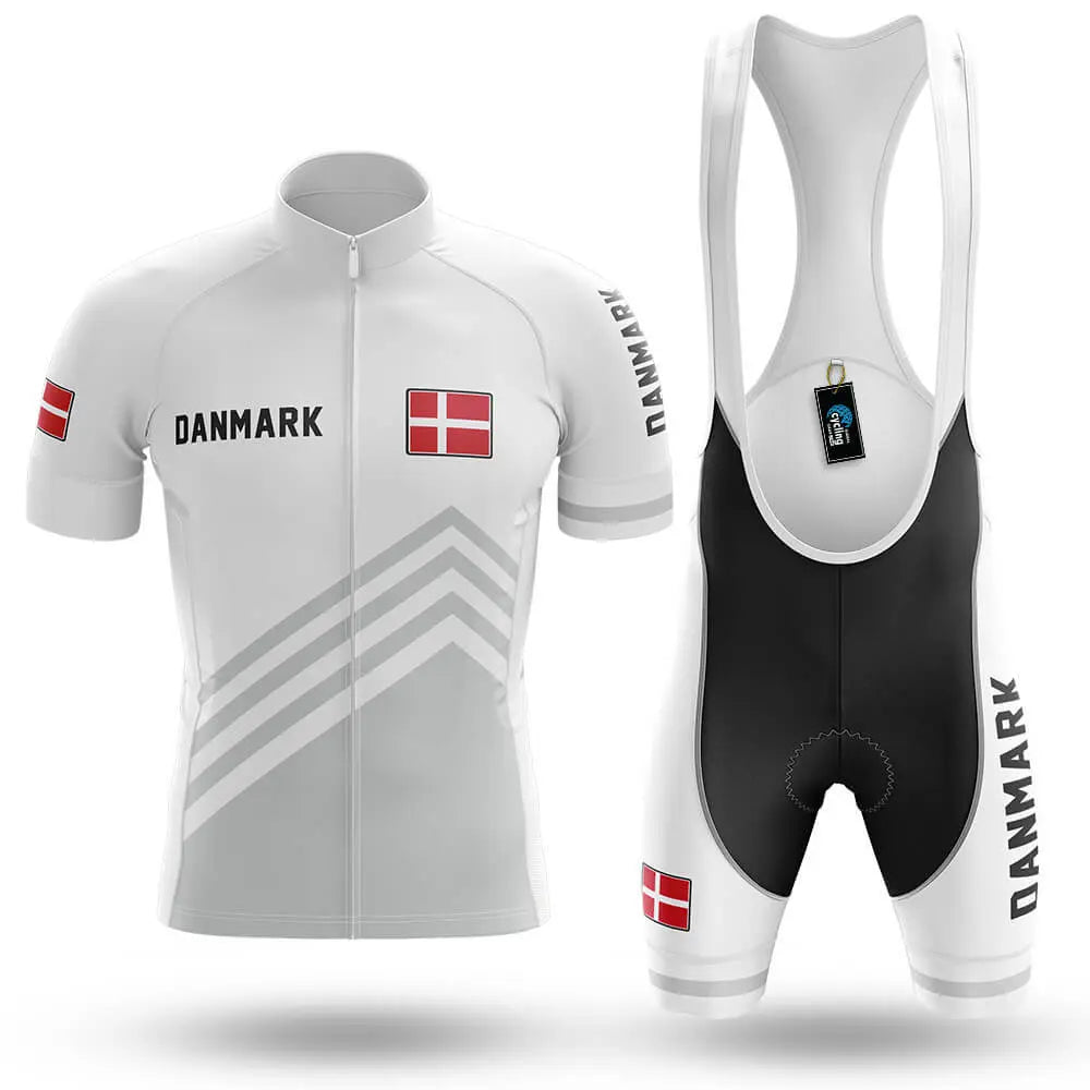 Danmark S5 White - Men's Cycling Kit