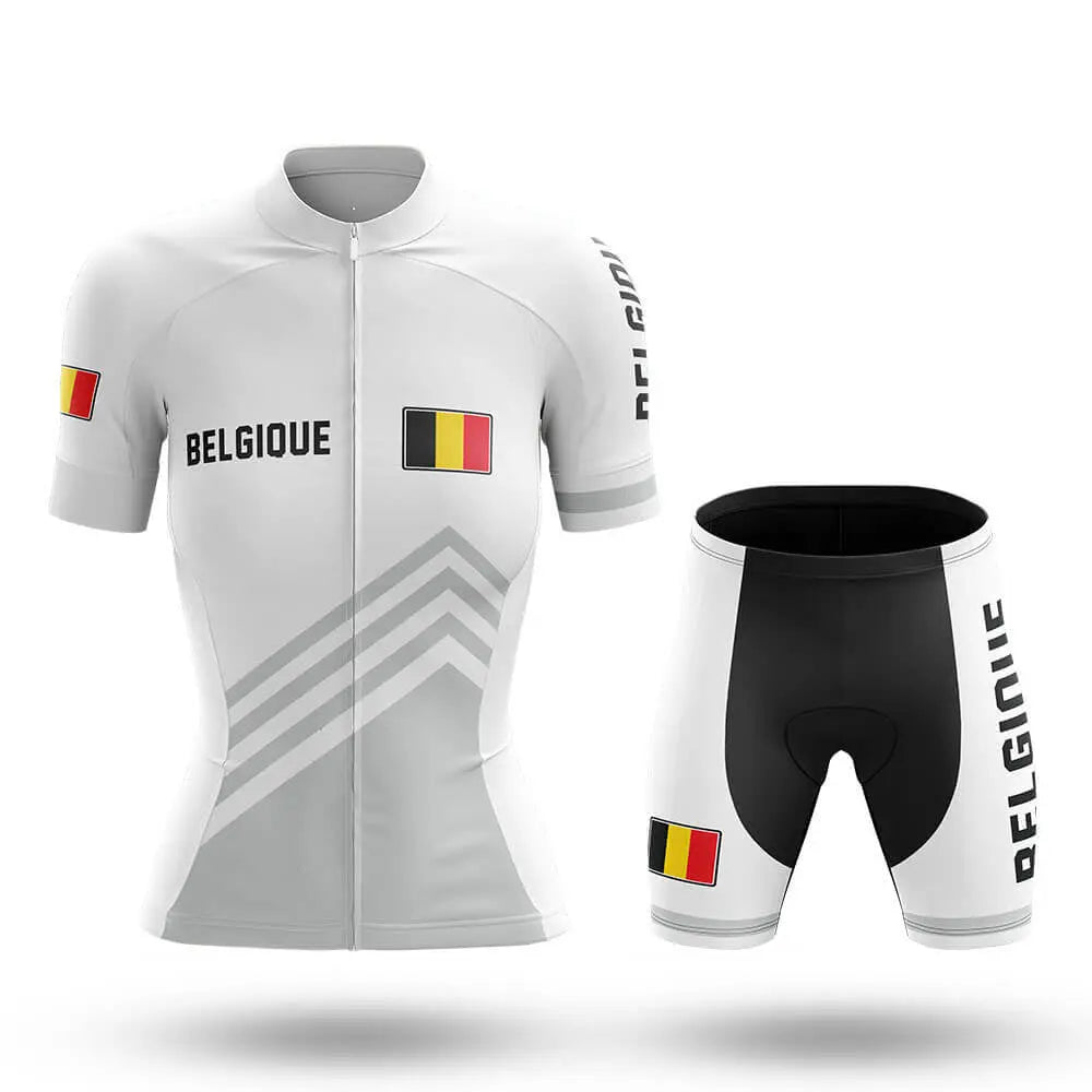 Belgique S5 White - Women - Cycling Kit