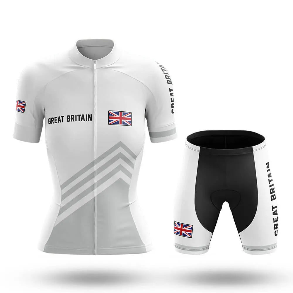 Great Britain S5 White - Women - Cycling Kit