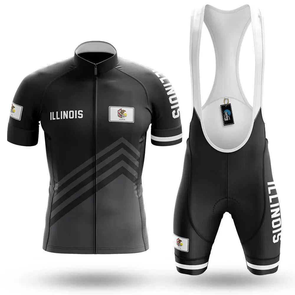 Illinois S4 Black - Men's Cycling Kit