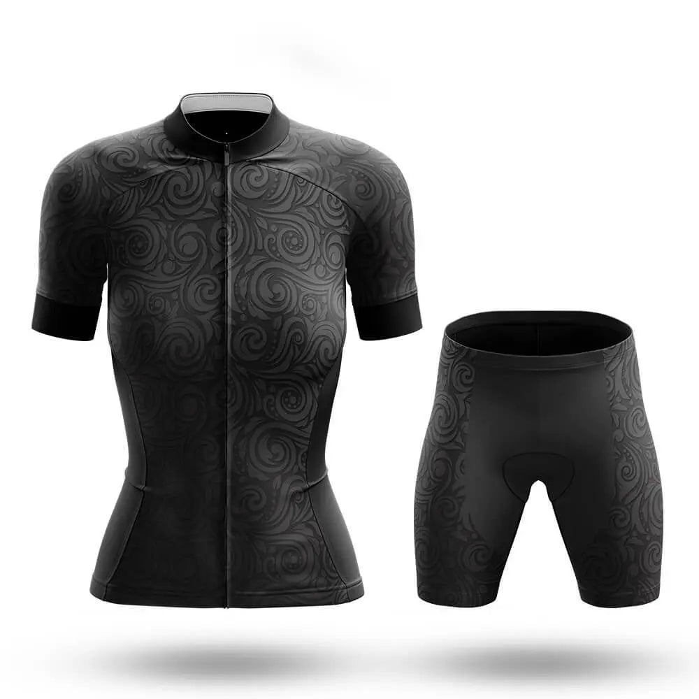 Black - Women - Cycling Kit