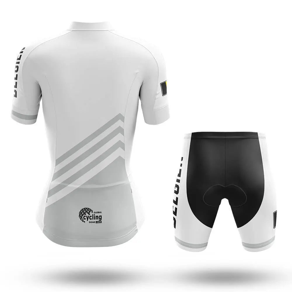 Belgien S5 White - Women - Cycling Kit