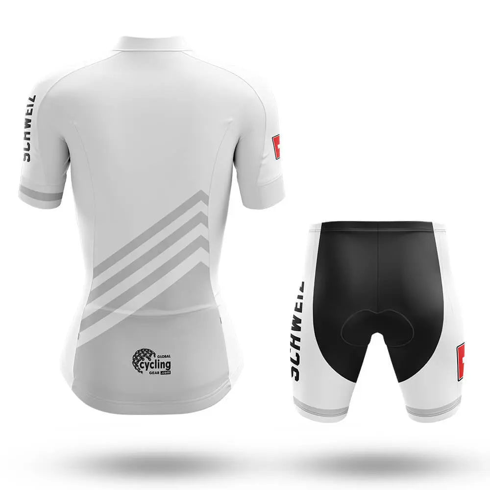 Schweiz S5 White - Women - Cycling Kit