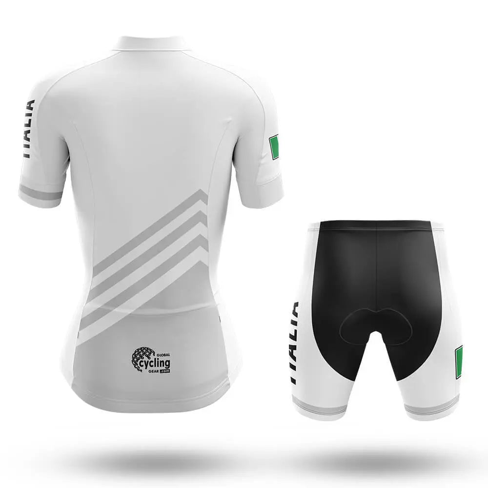 Italia S5 White - Women - Cycling Kit