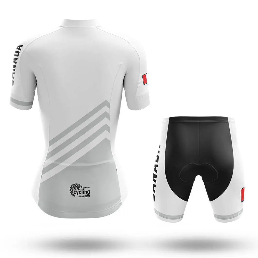 Canada S5 White - Women - Cycling Kit