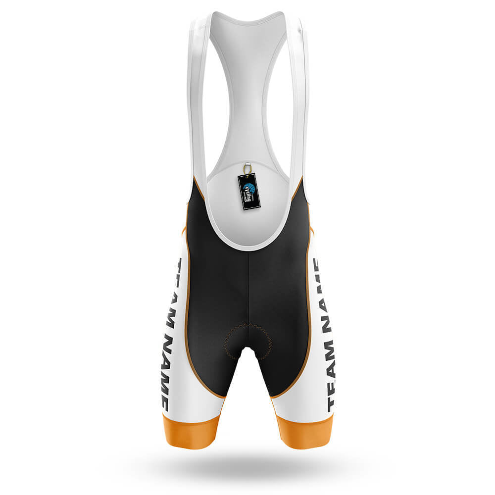 Custom Team Name M2 Orange - Men's Cycling Kit