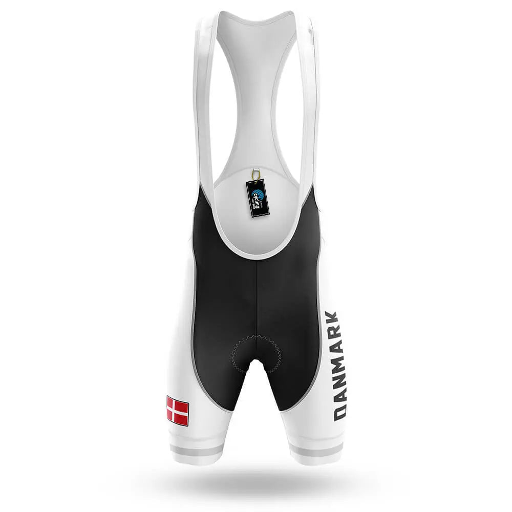 Danmark S5 White - Men's Cycling Kit