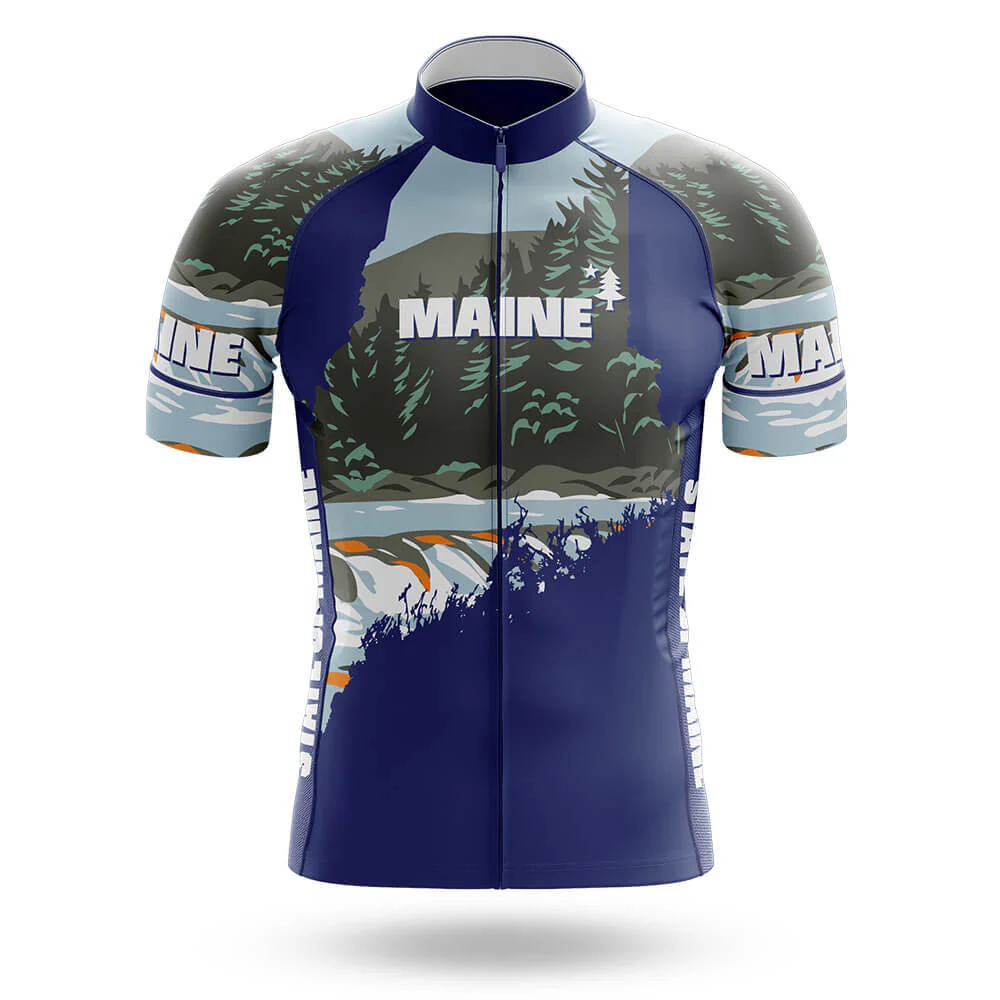 Maine Cycling Jersey for Men