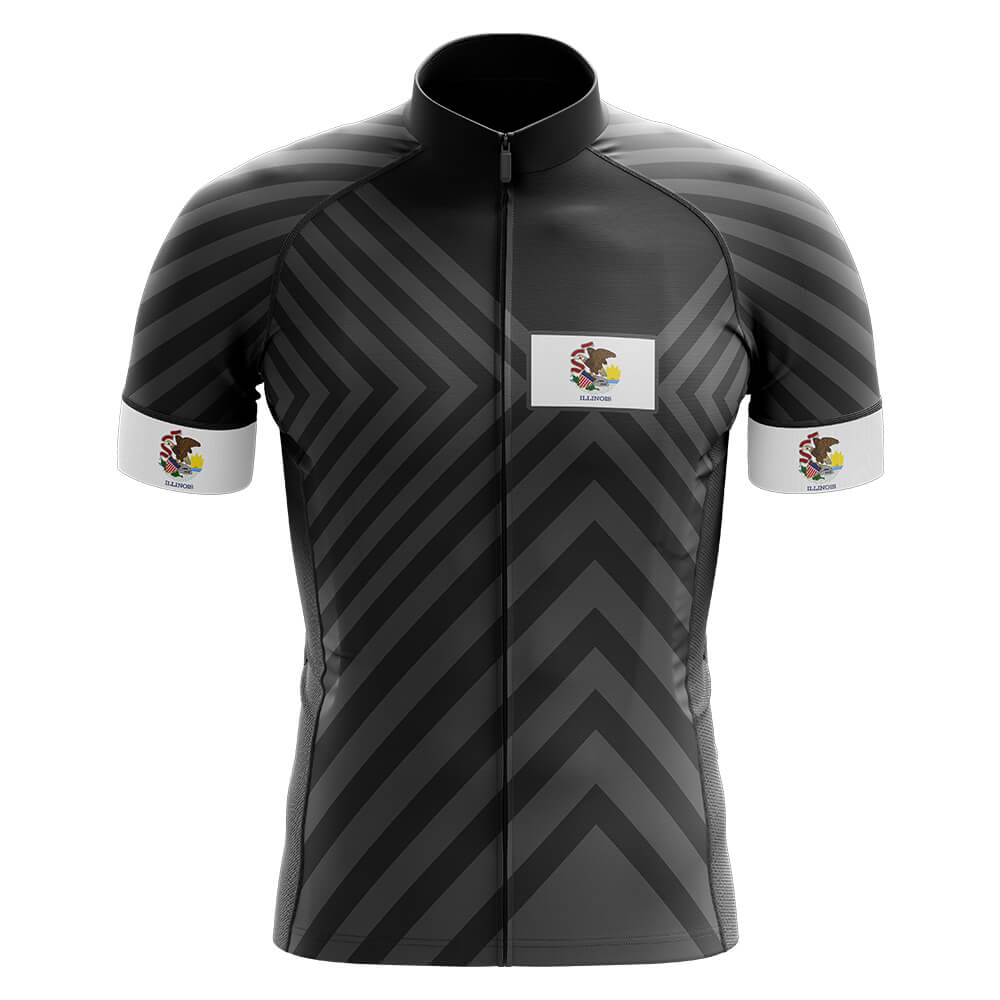 Illinois V13 - Black - Men's Cycling Kit