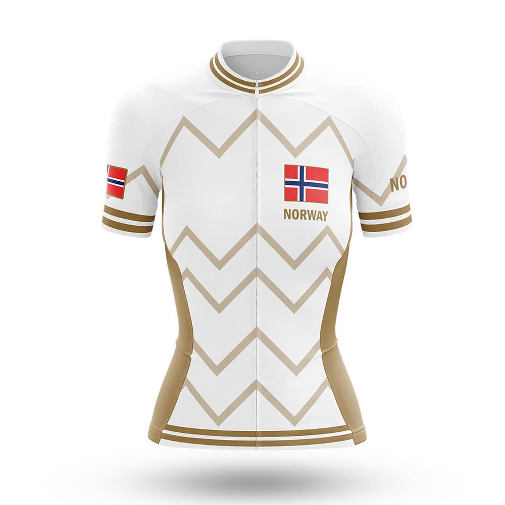 Norway - Women V17 - White - Cycling Kit